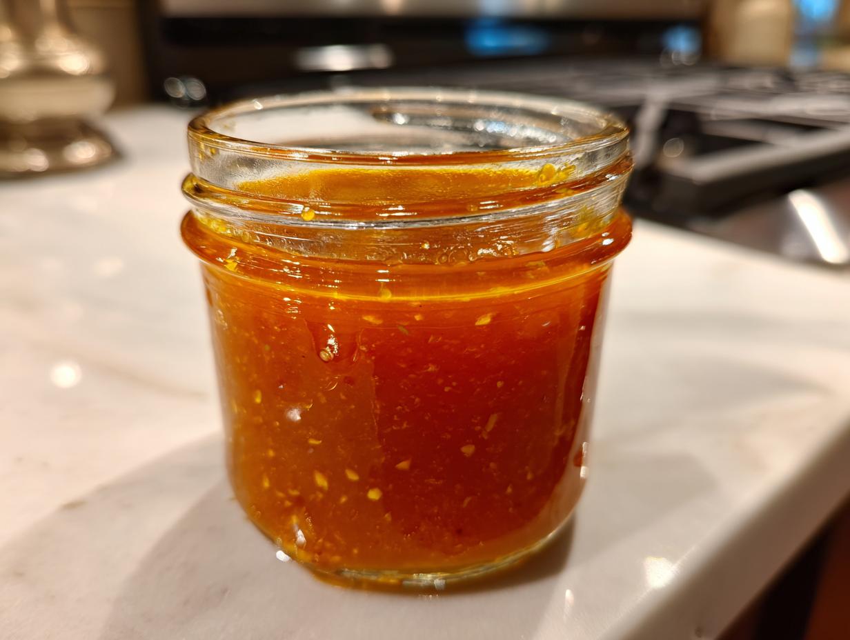Apricot BBQ Sauce - detail 1