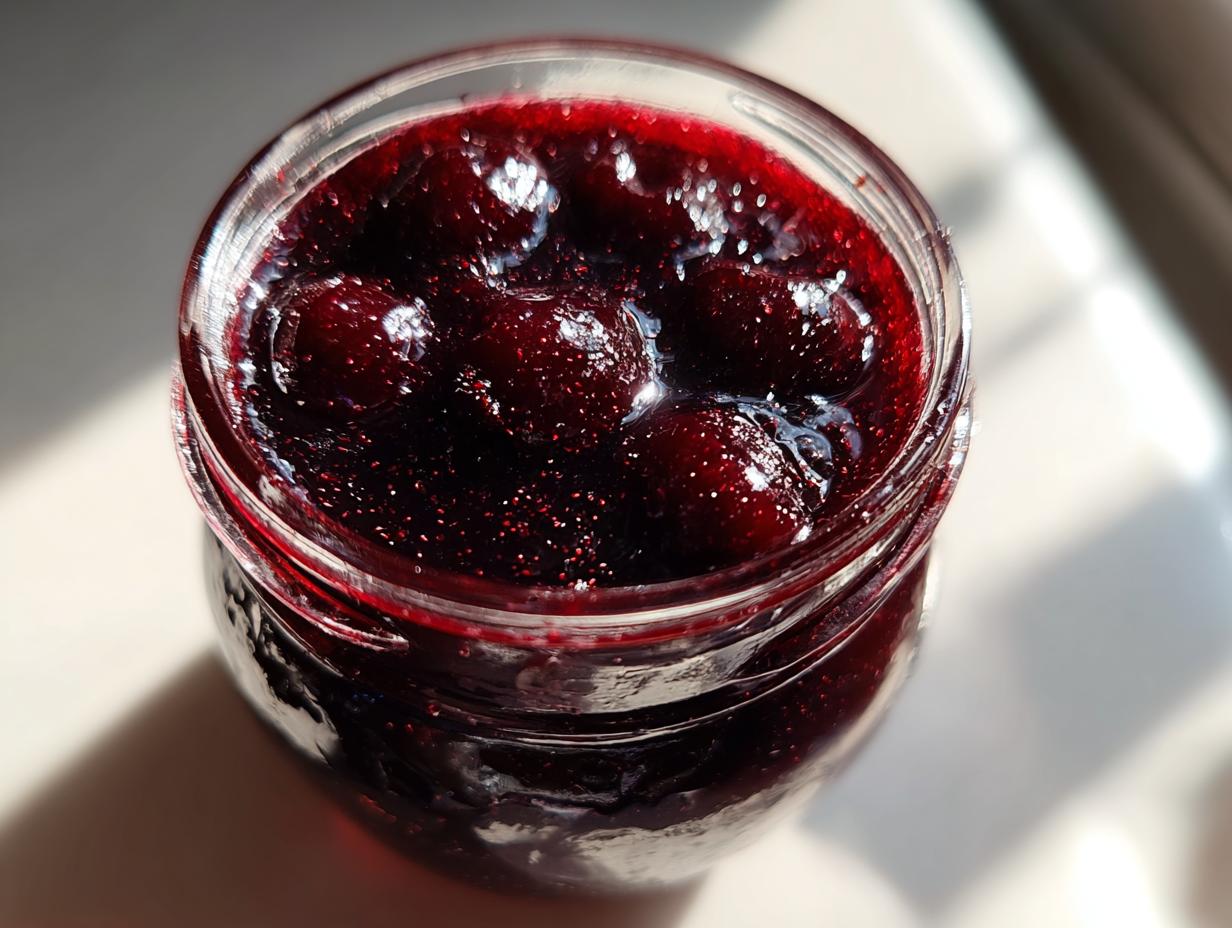 Black Cherry Jam - detail 1