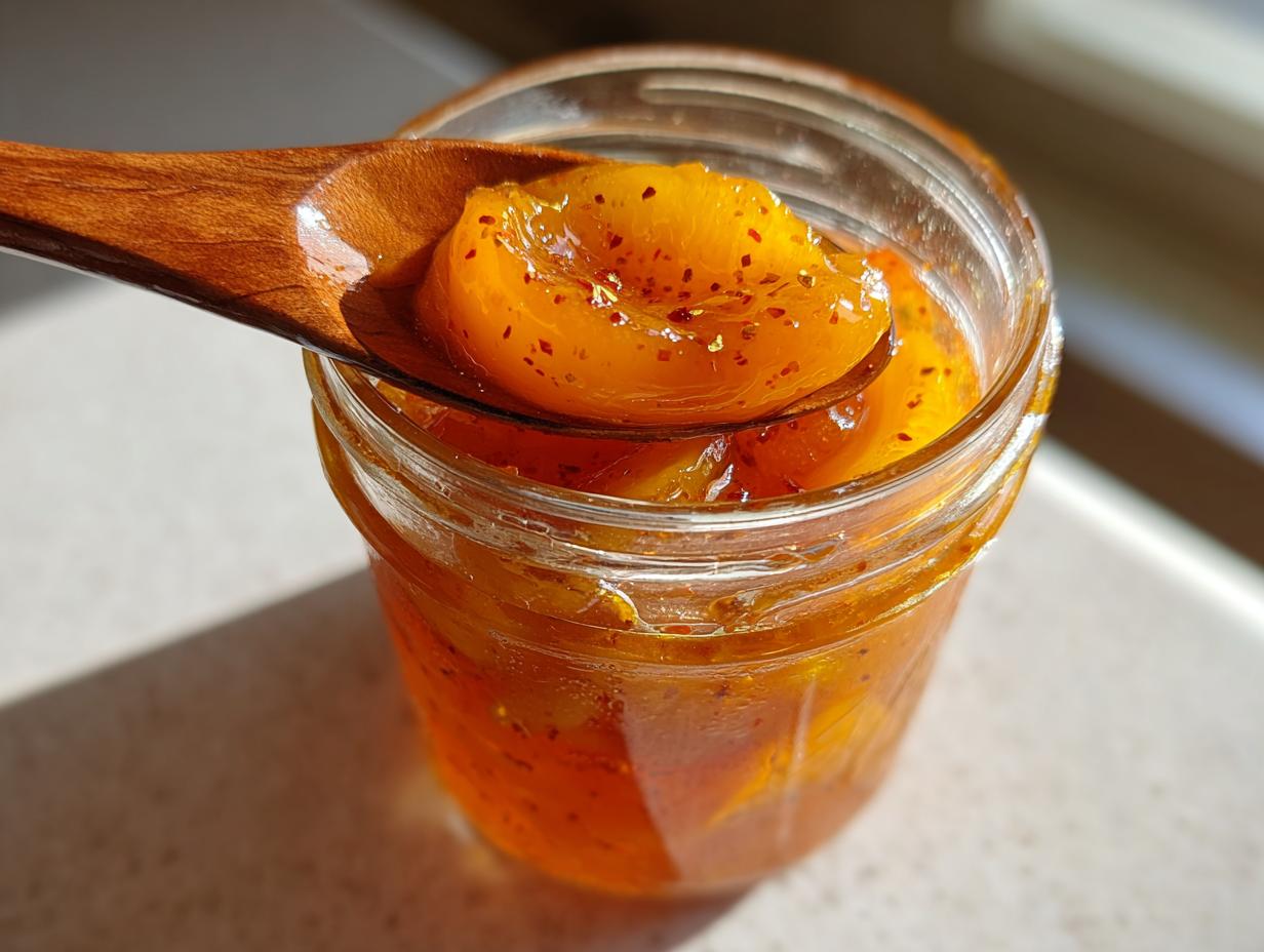 Canning Apricot Pie Filling - detail 1