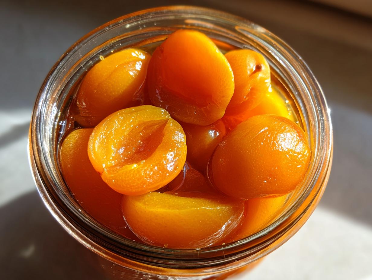 Canning Apricots