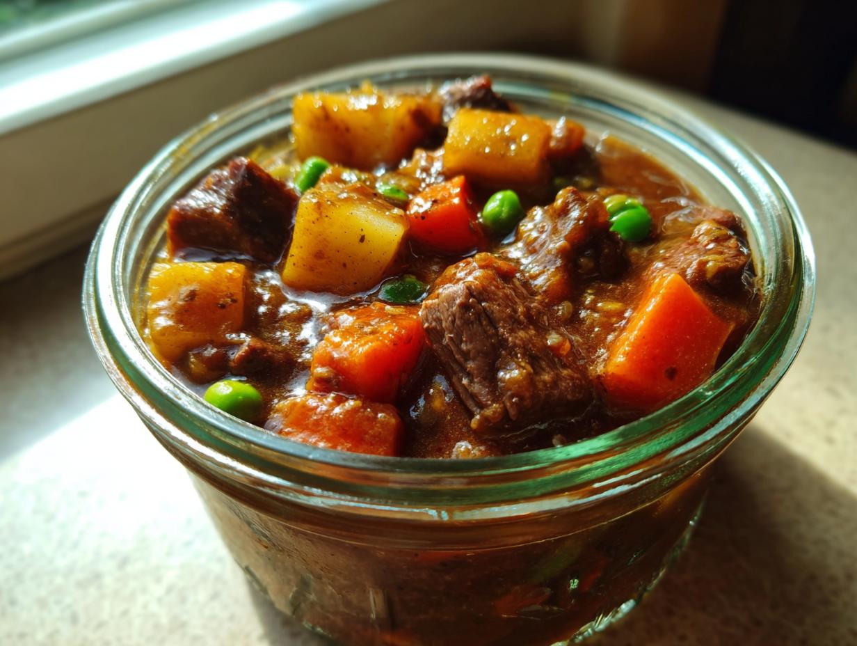 Canning Beef Pot Pie Filling - detail 1