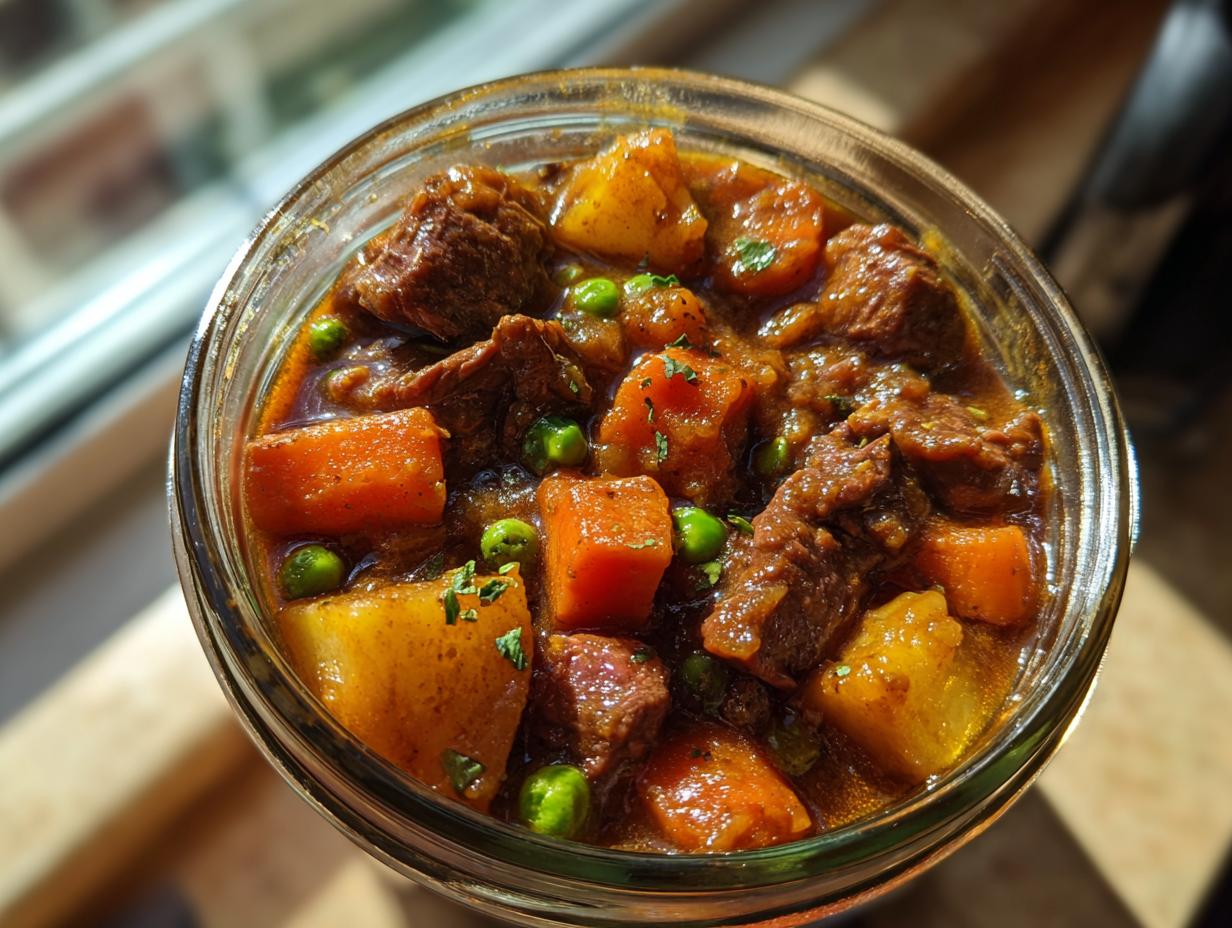 Canning Beef Pot Pie Filling: 75-Minute Comfort Food Magic