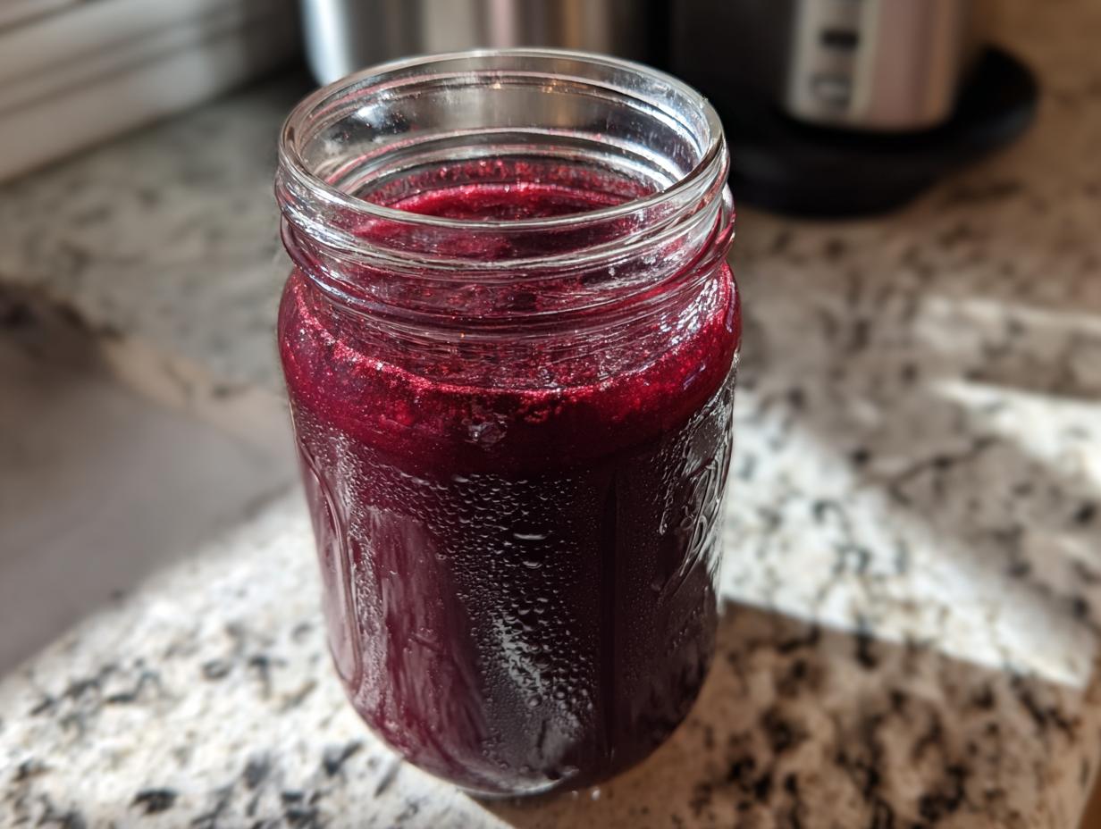 Canning Blueberry Juice - detail 1