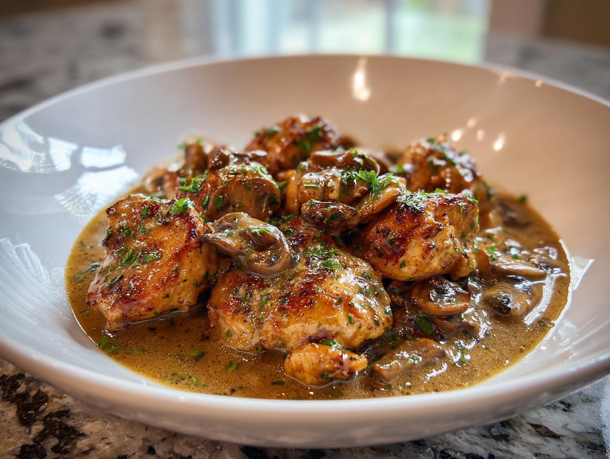 Savory Canning Chicken Marsala Recipe for 2 Months of Meals
