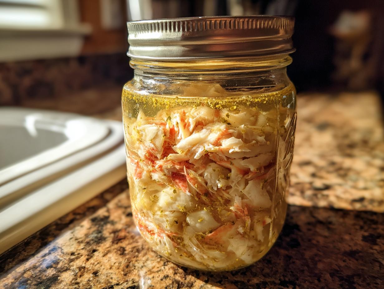 Canning Crab - detail 1