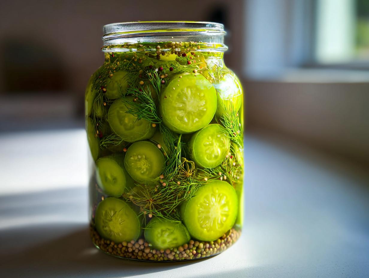 Canning Green Tomatoes