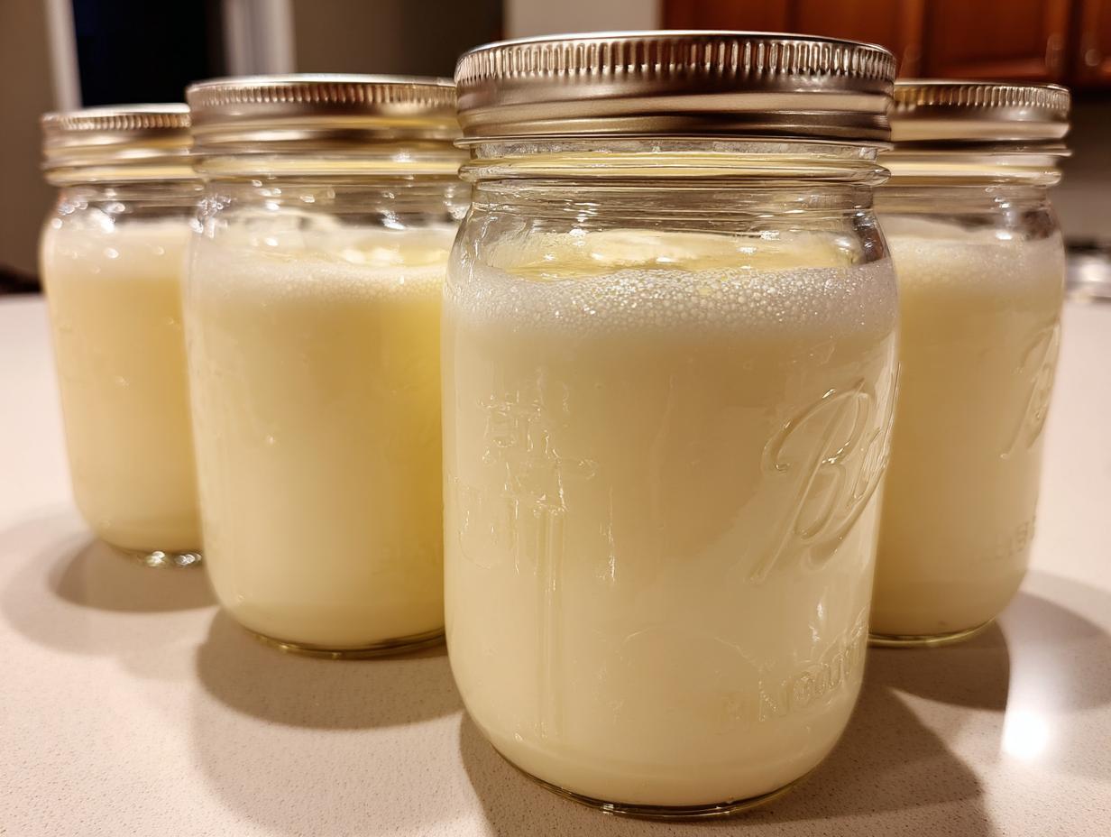 The Essential Guide to Canning Milk for 1-Year Freshness