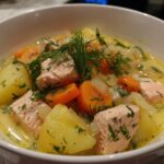 Canning Nordic Salmon Soup