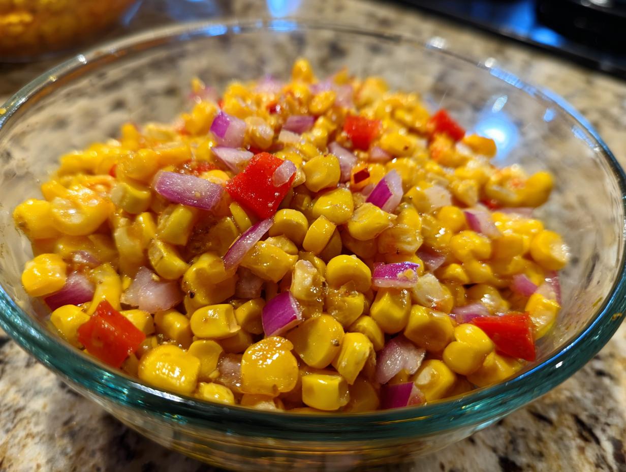 Canning Pickled Corn Salad
