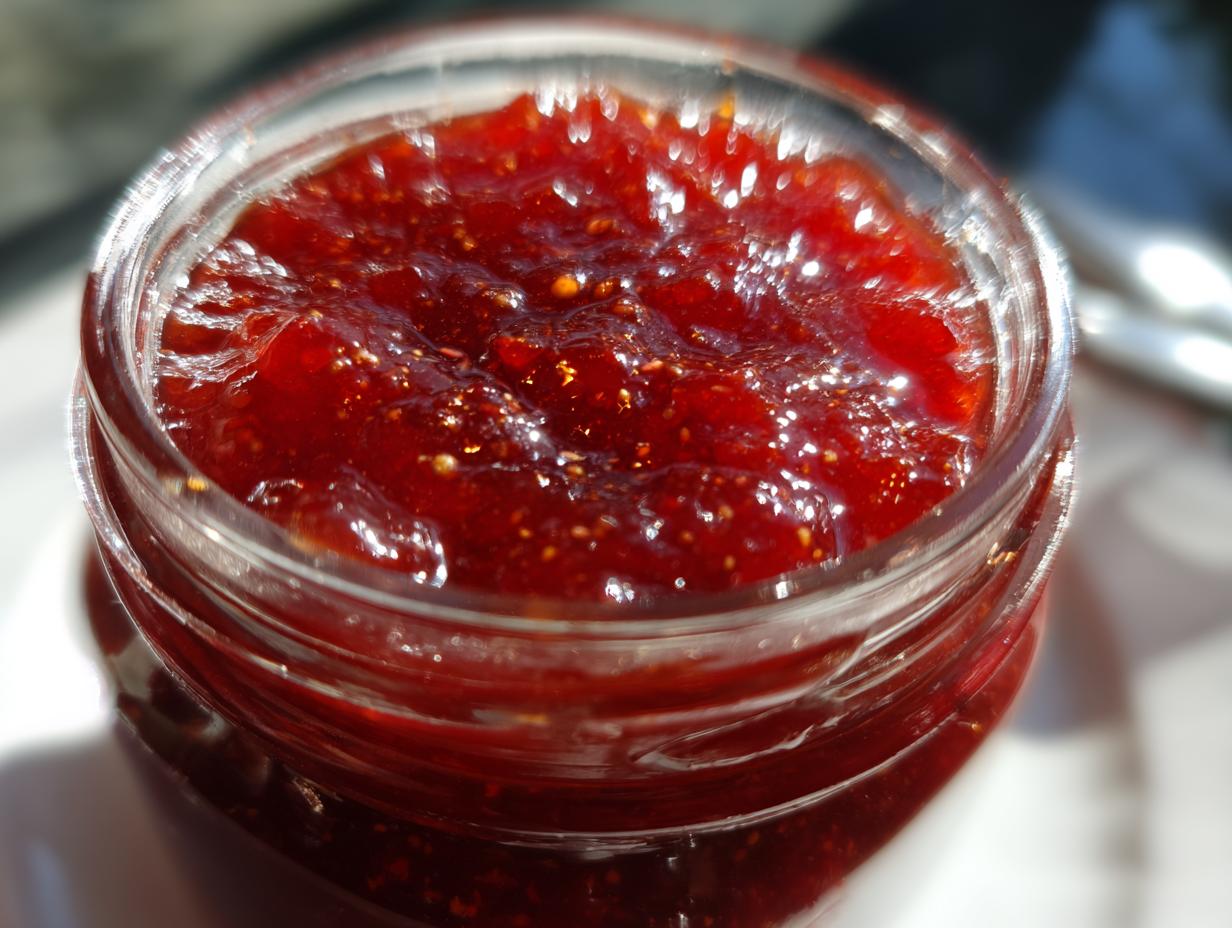 Canning Rhubarb Pie Filling - detail 1