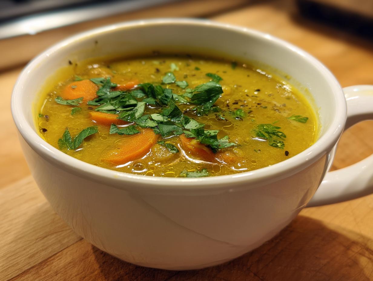 Canning Split Pea Soup - detail 1