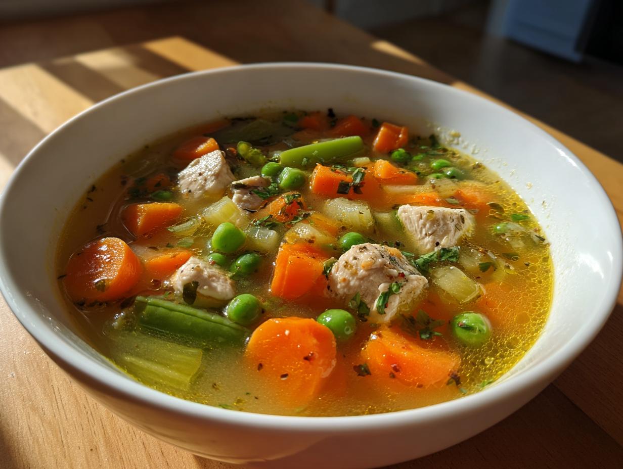 35-Minute Chicken Vegetable Soup Your Family Will Crave