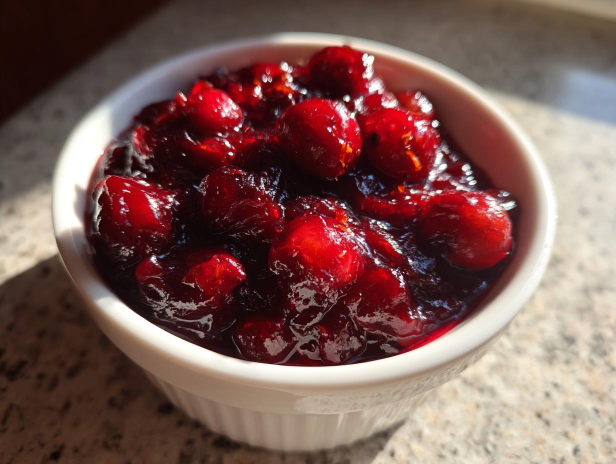 Cranberry Orange Sauce