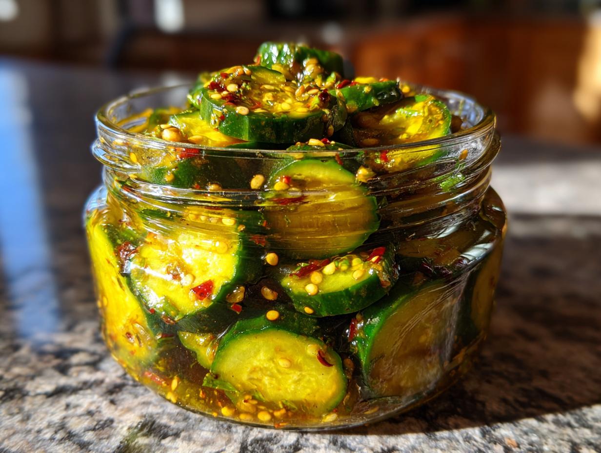 Cucumber Lime Pickle - detail 1