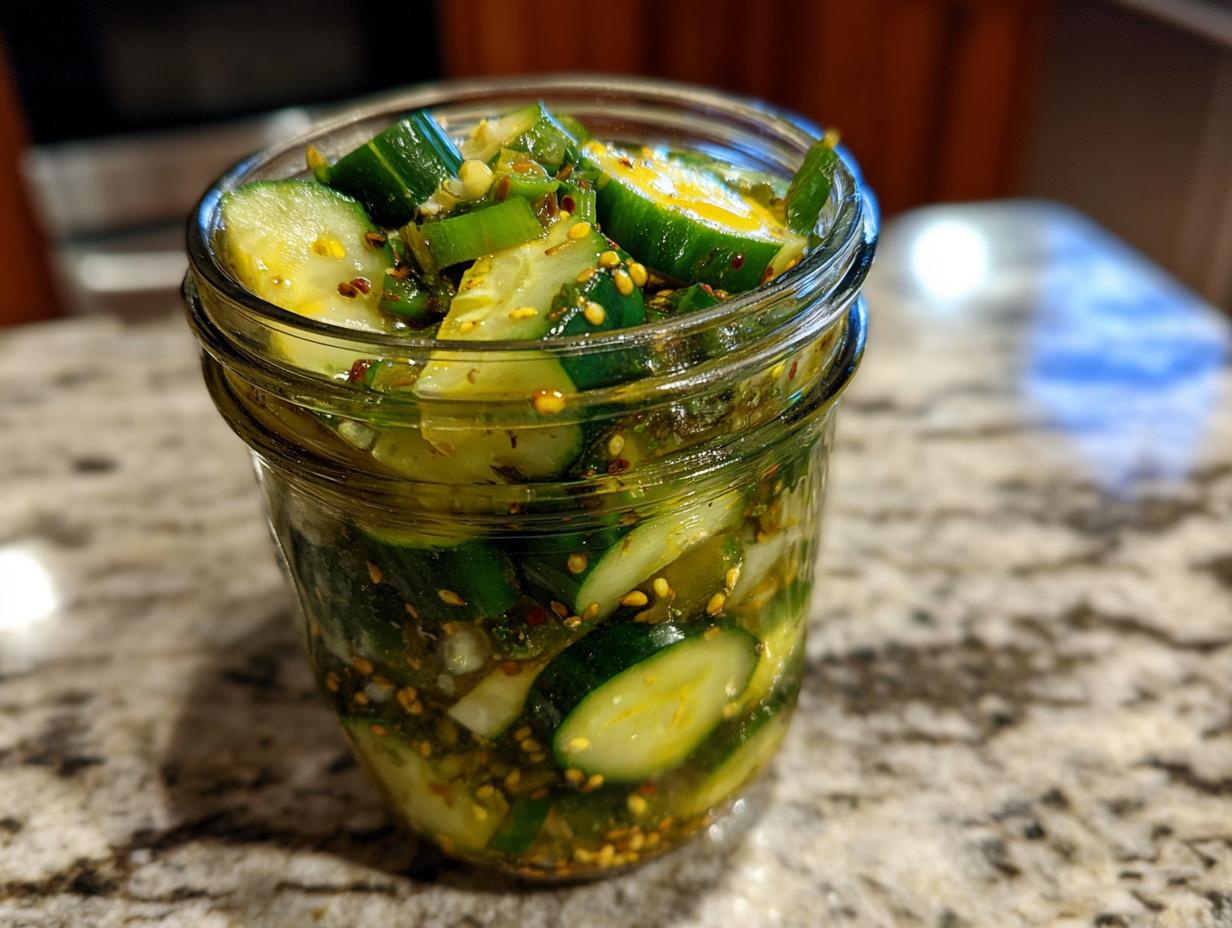 Tangy Cucumber Relish Recipe That Wows in Just 2 Hours