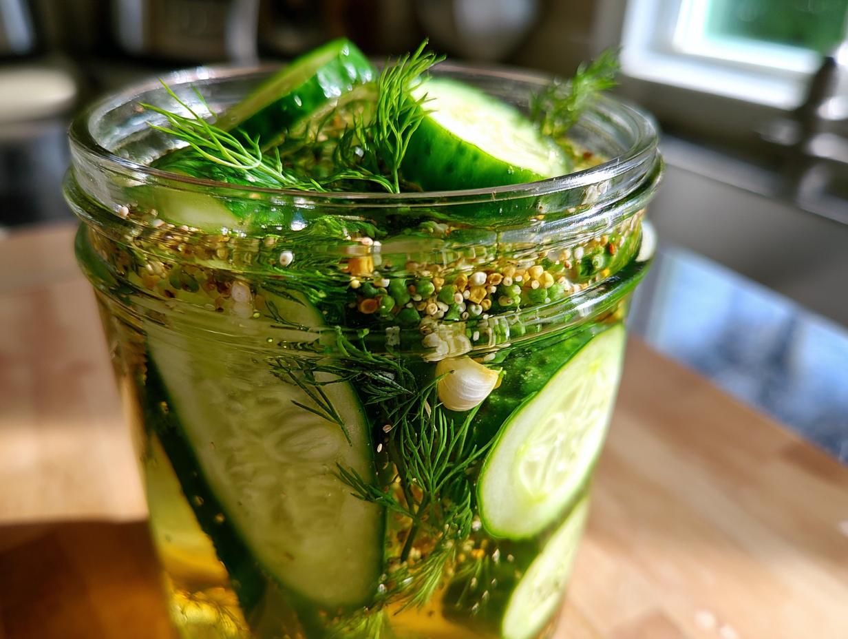 Garlic Dill Pickles - detail 1