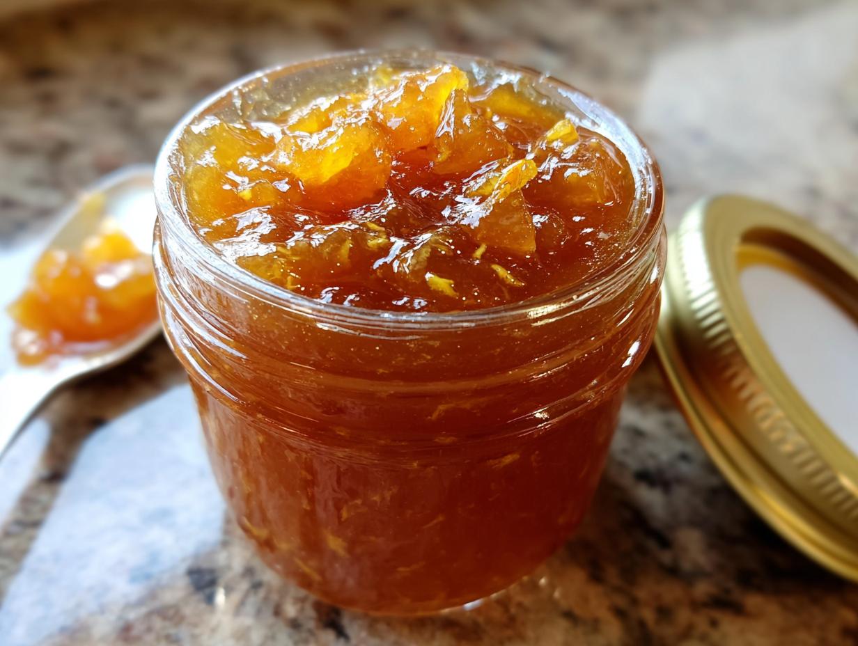 Low Sugar Orange Marmalade