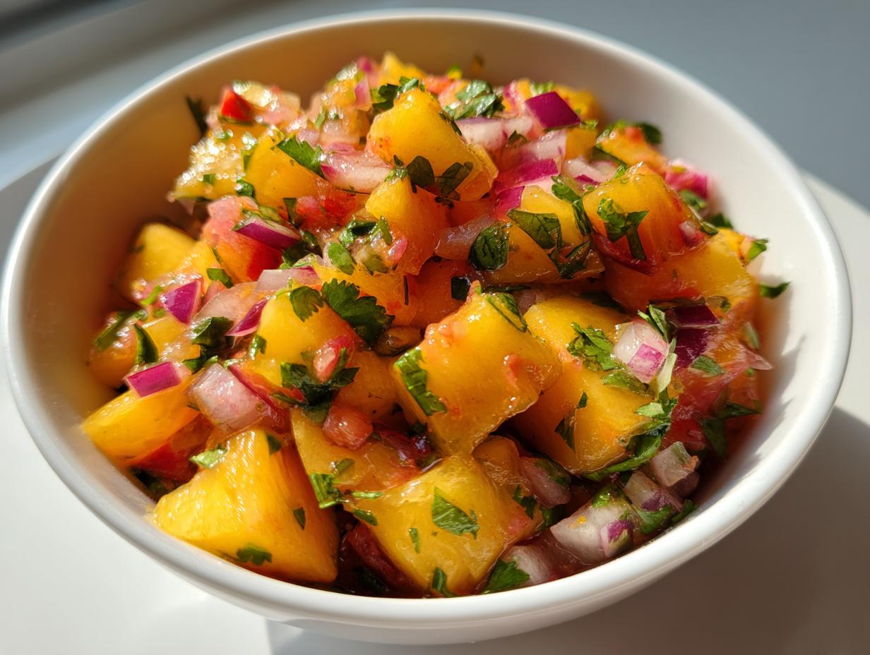 Peach Salsa