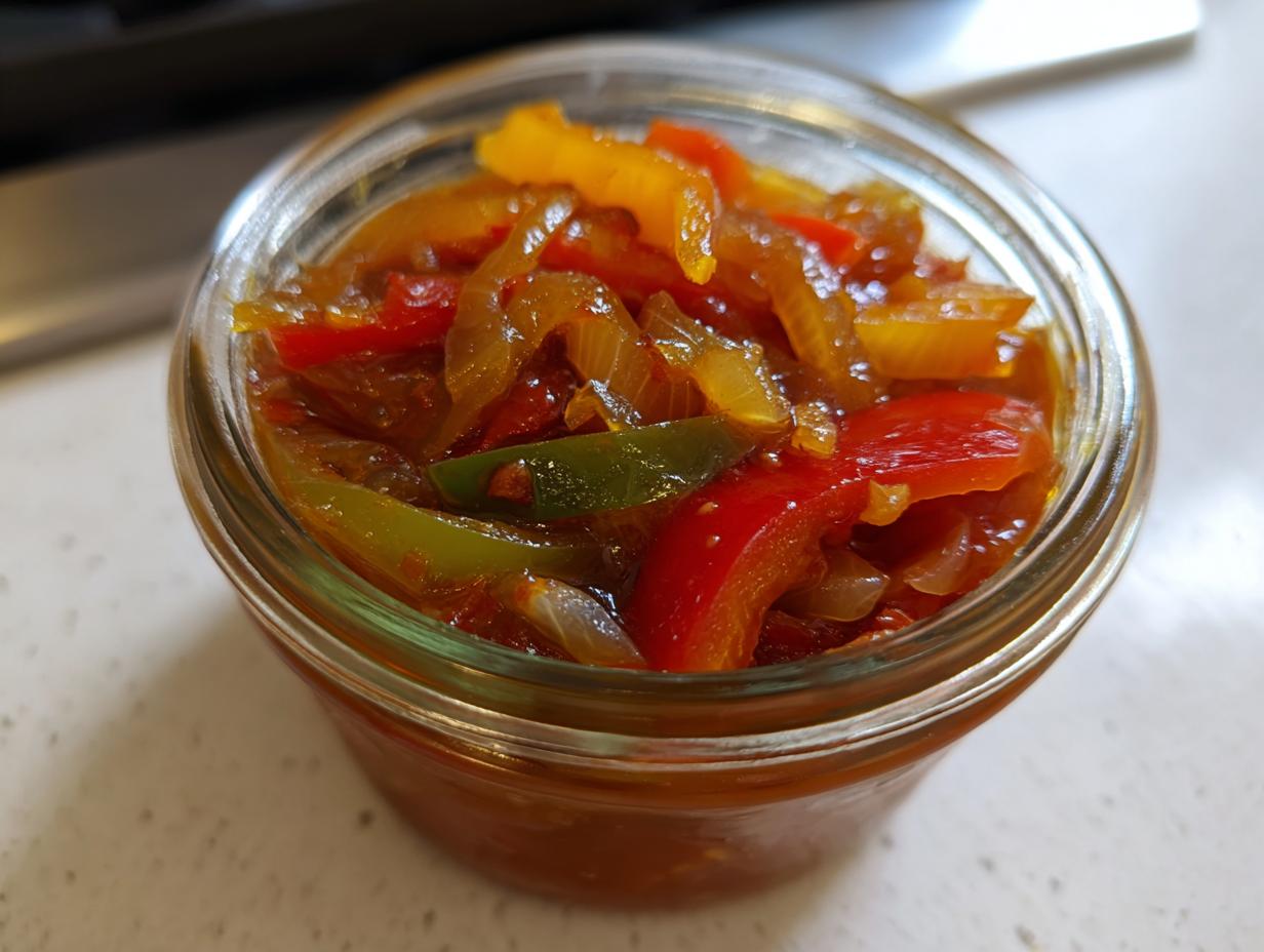 30-Minute Pepper Onion Relish Recipe That Steals the Show
