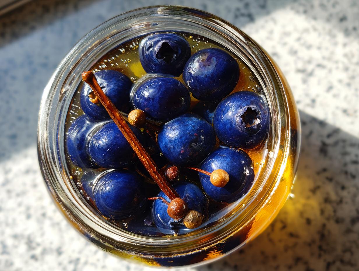 Pickled Blueberries