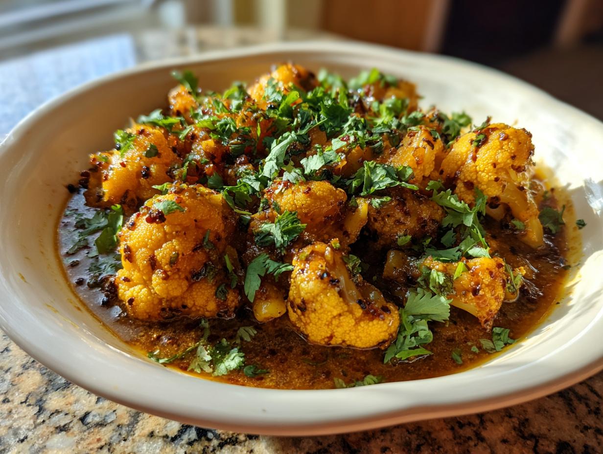 Pickled Cauliflower Curry