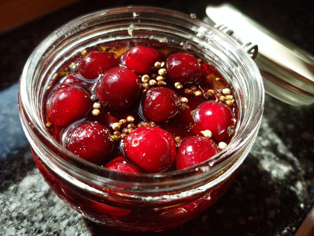 Pickled Cherries - detail 1