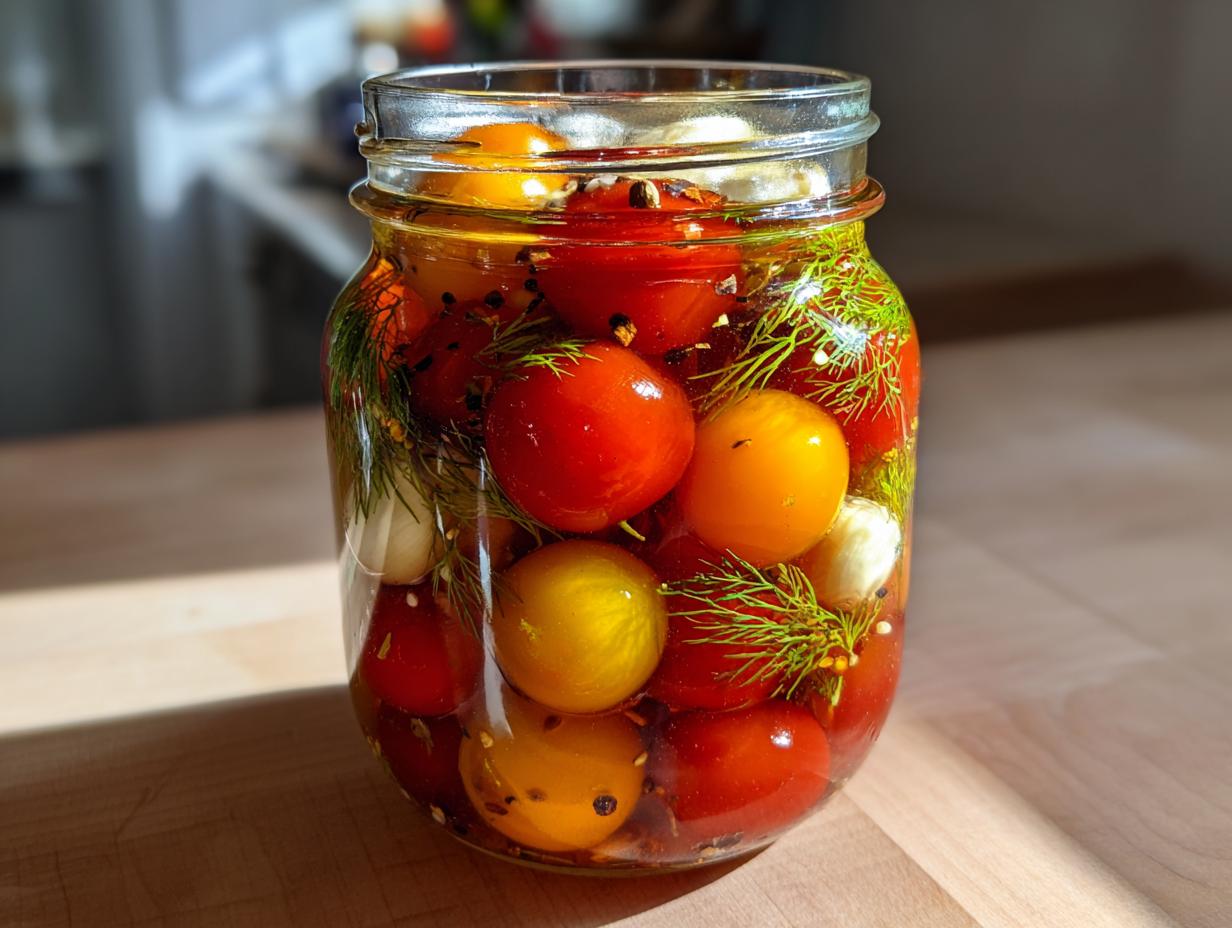Pickled Cherry Tomatoes - detail 1