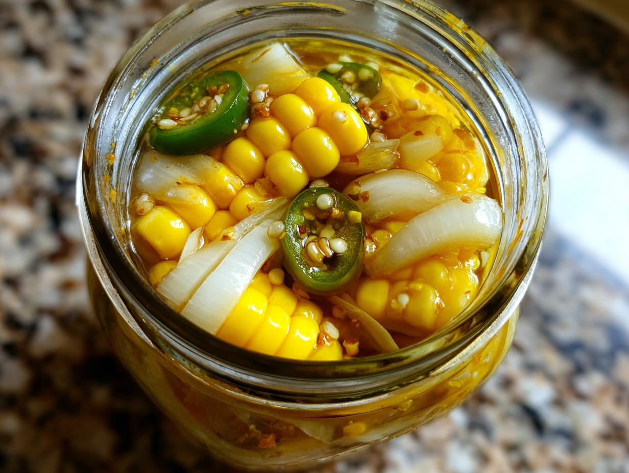Pickled Corn - detail 1