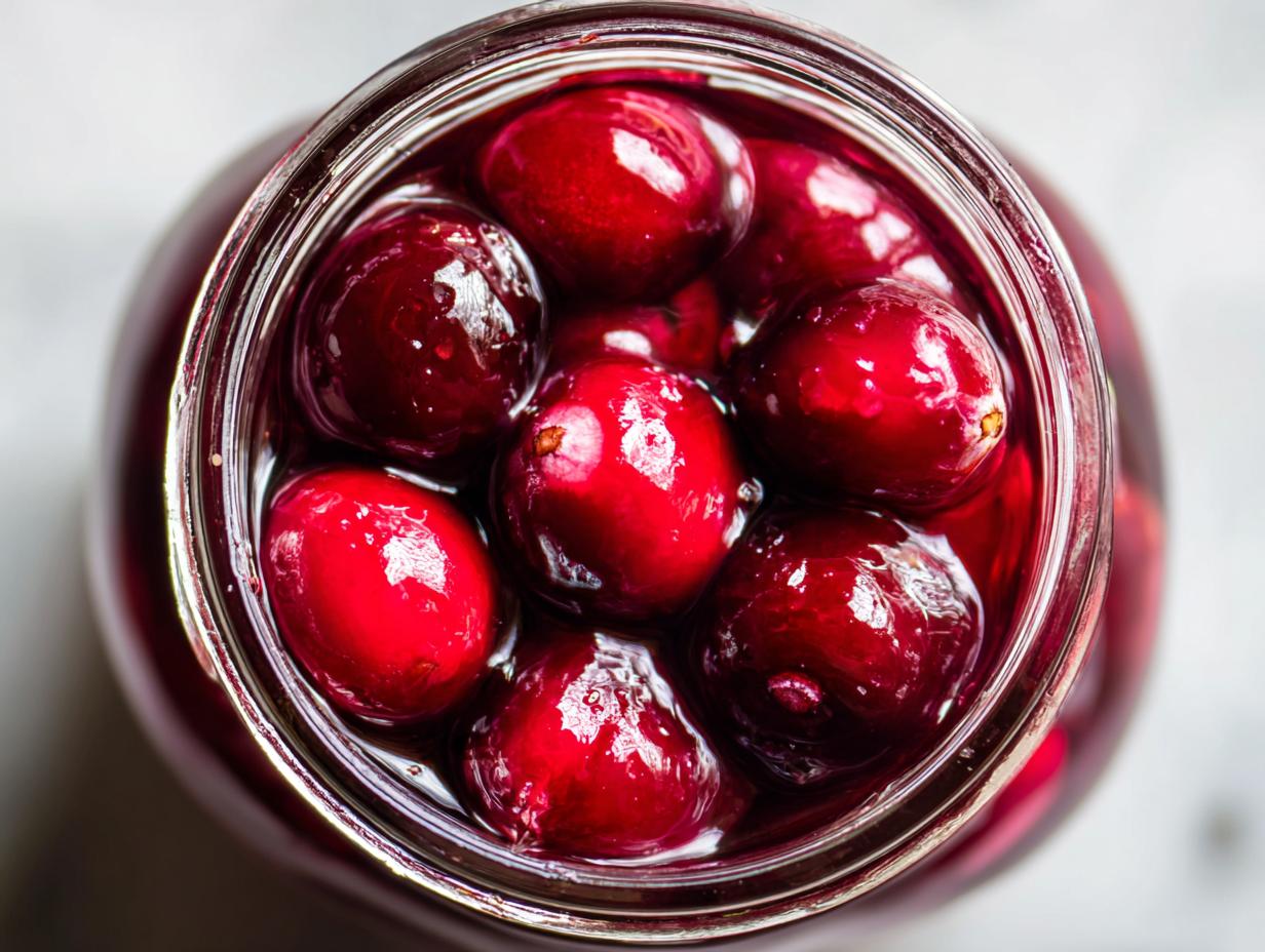 Pickled Cranberries - detail 1