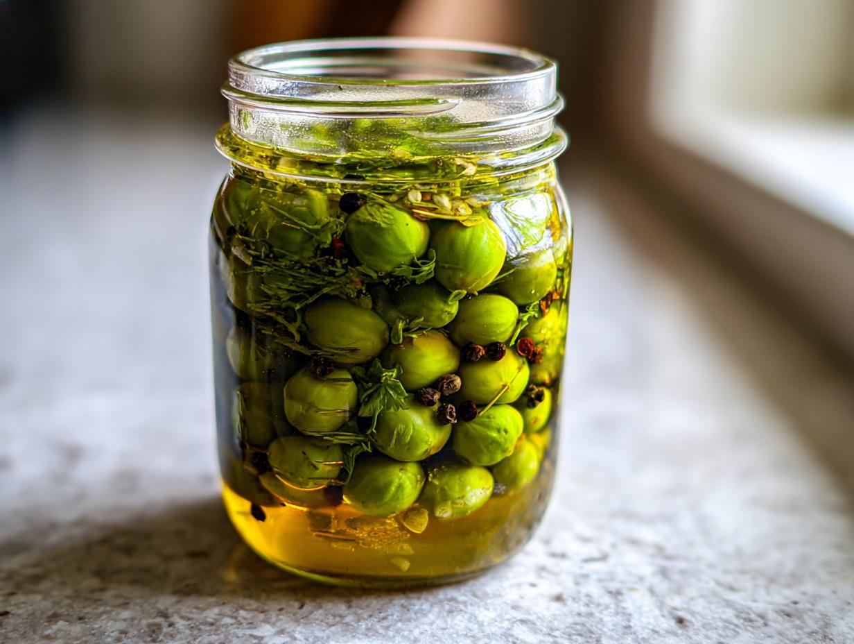 15-Minute Pickled Green Coriander Seed Recipe – Insanely Good!