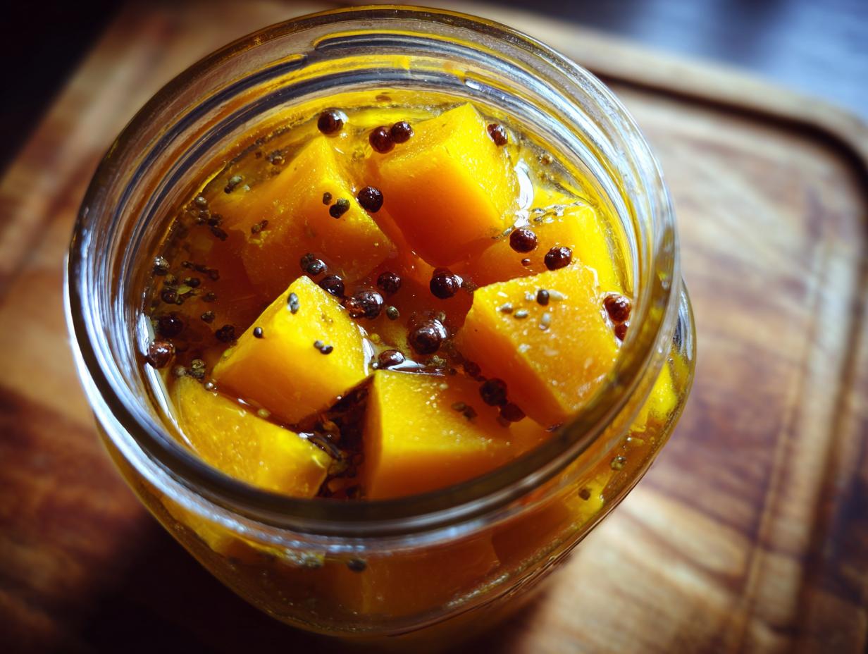 Pickled Sugar Pumpkin - detail 1