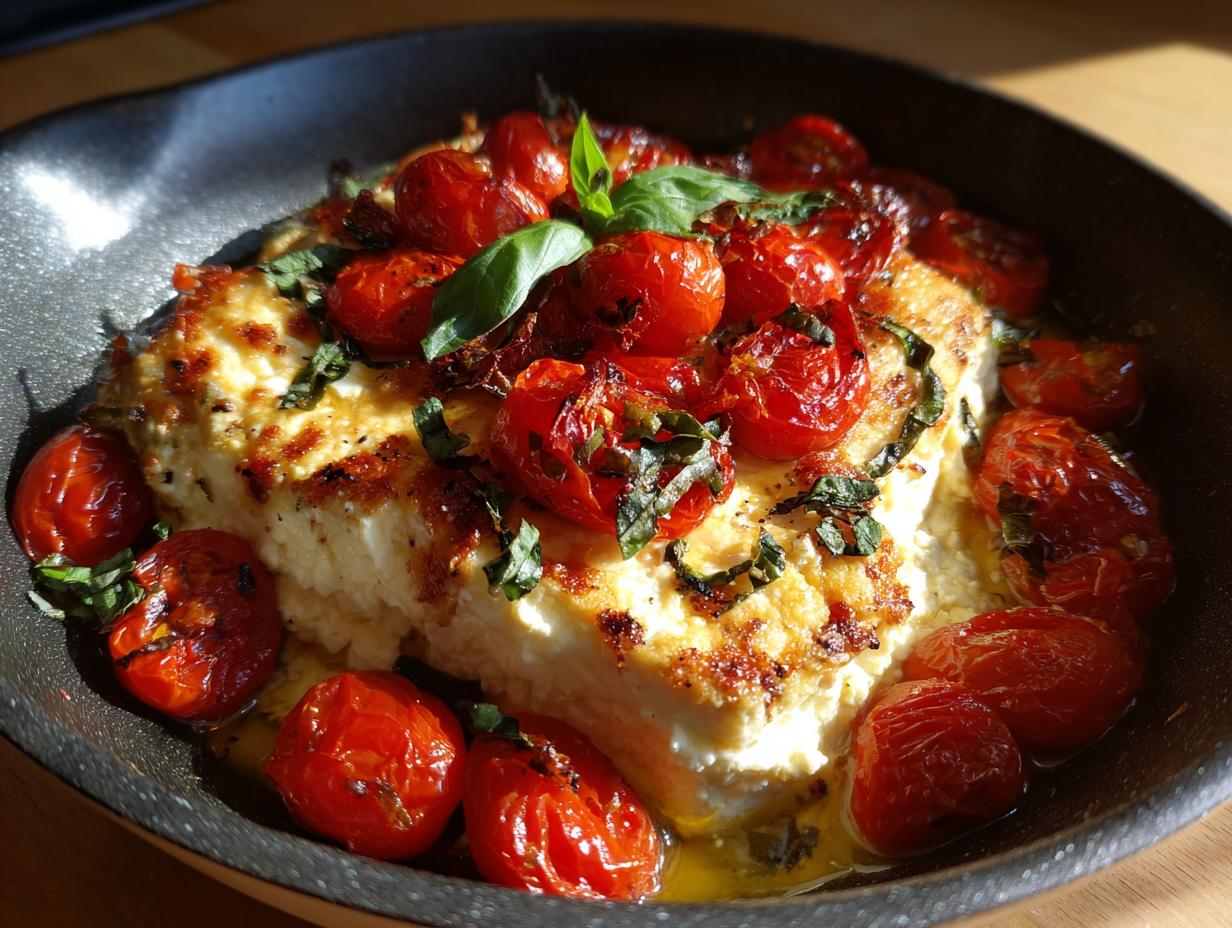 20-Minute Air Fryer Baked Feta Pasta – Irresistibly Creamy