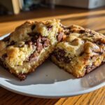 Air Fryer Brown Butter Chocolate Chip Cookie Bars