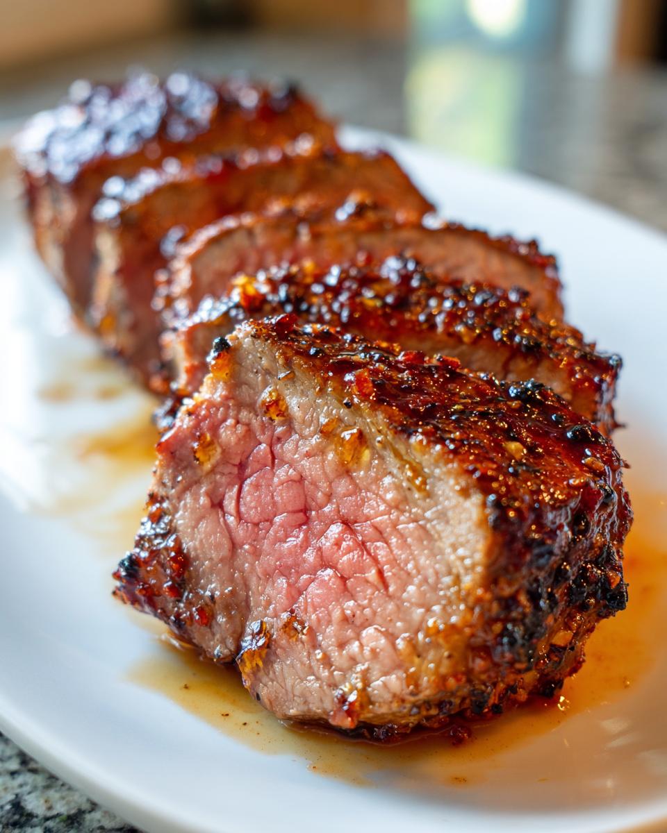 Air Fryer Brown Sugar Garlic Beef Tenderloin for Budget-Friendly Dinners - detail 1