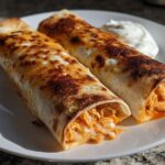 Air Fryer Buffalo Ranch Chicken Taquitos for Easy Super Bowl Snacking