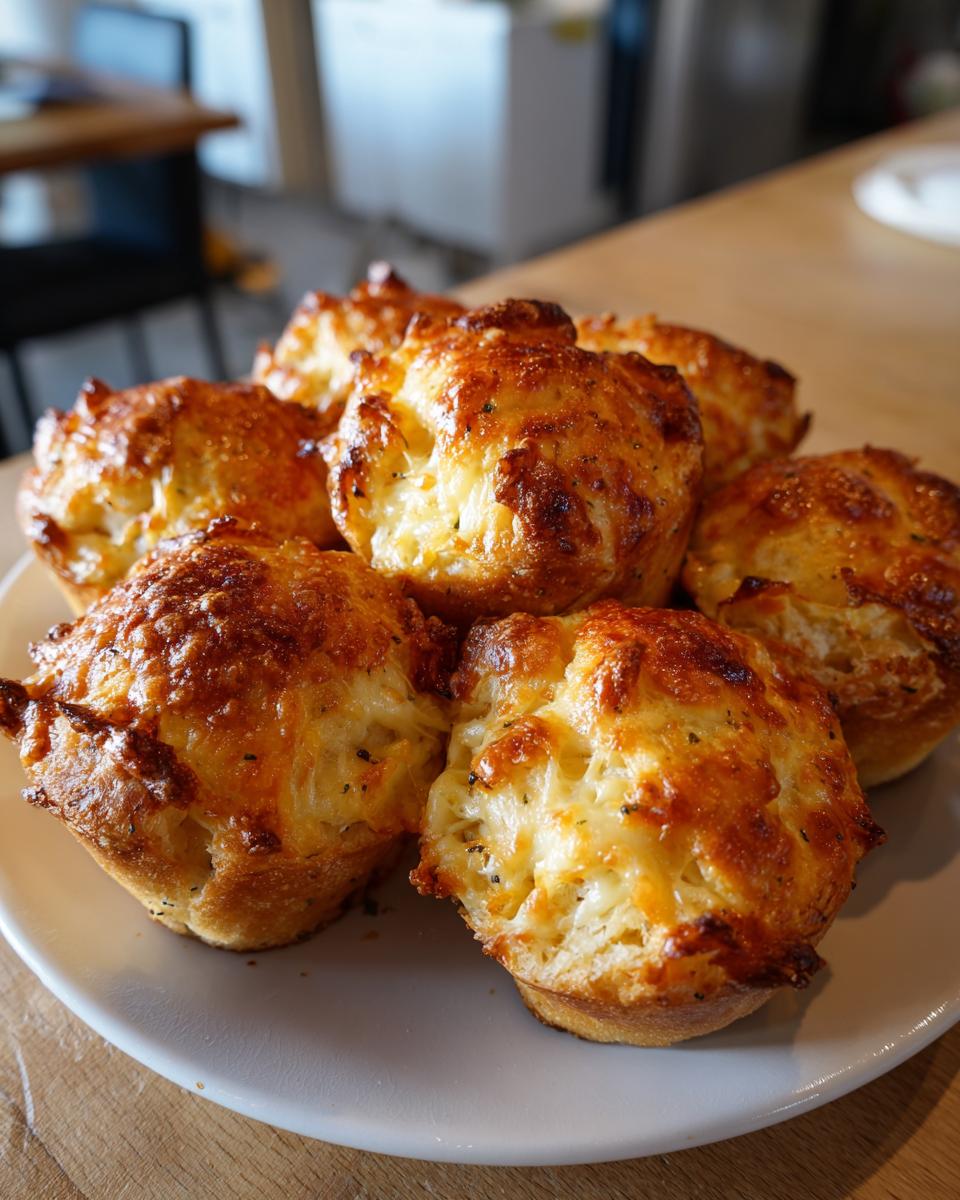 Air Fryer Cheesy Pull-Apart Garlic Bread Bombs for Cozy Winter Nights - detail 1