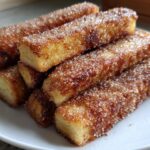 Air Fryer Cinnamon Sugar French Toast Sticks