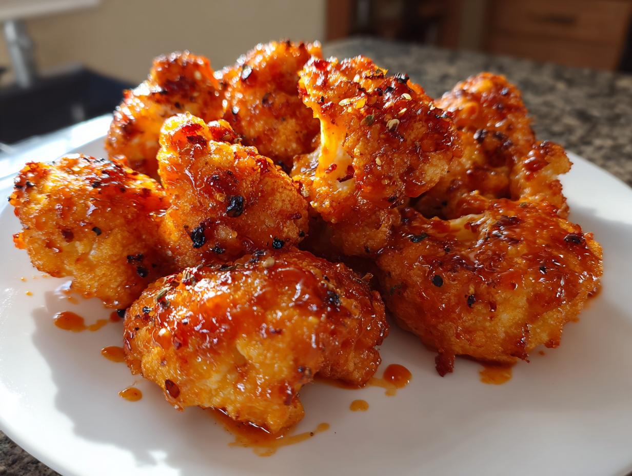 Crispy Air Fryer BBQ Cauliflower Wings – A 15-Minute Game Day Miracle