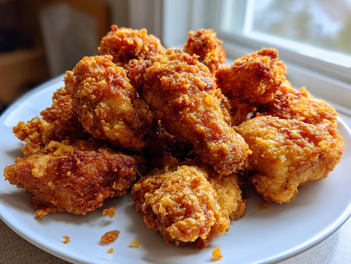 25-Minute Air Fryer Crispy Garlic Butter Chicken Thigh Bites – Irresistible!