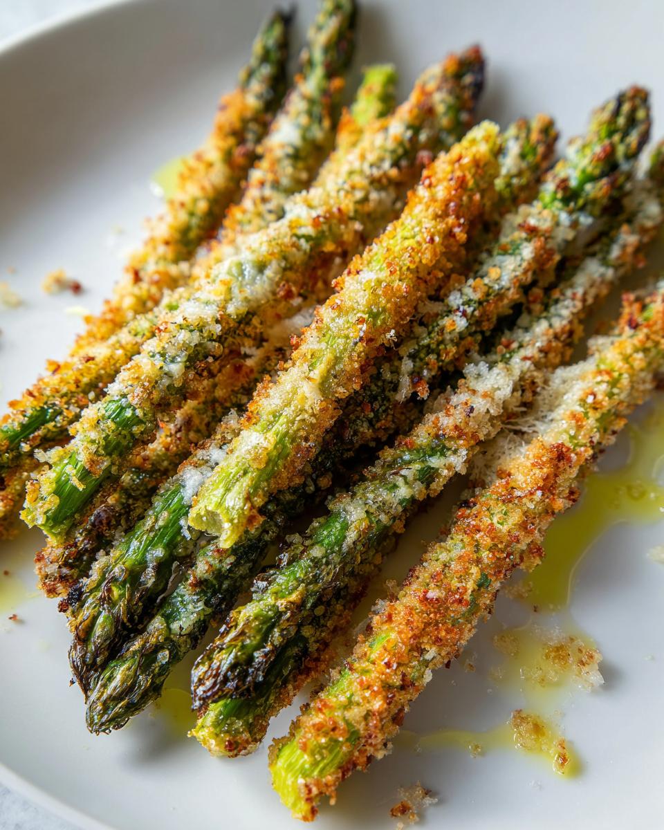 Air Fryer Crispy Parmesan Crusted Asparagus Fries - detail 1