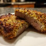 Air Fryer Crispy Parmesan Crusted Beef Chops in 20 Minutes