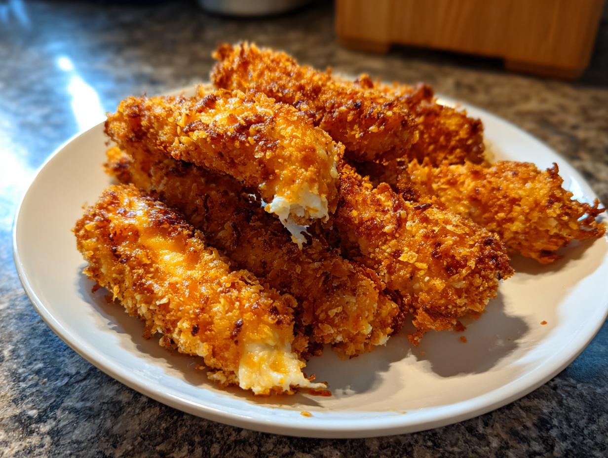 Irresistible 25-Minute Air Fryer Crispy Pepper Jack Chicken Tenders
