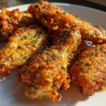 Air Fryer Crispy Ranch Parmesan Chicken Wings