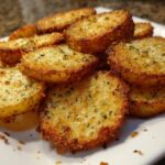Air Fryer Crispy Ranch Parmesan Potato Slices