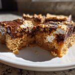 Air Fryer Gooey Marshmallow Peanut Butter Bars