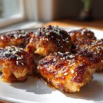 Air Fryer Honey Garlic Teriyaki Chicken Thighs