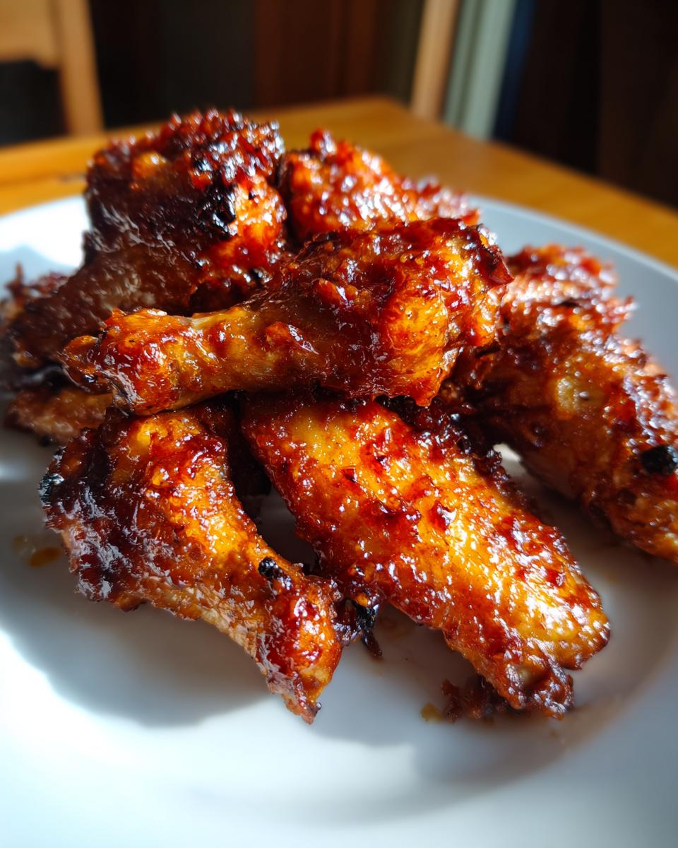 Air Fryer Hot Honey BBQ Chicken Drumettes - detail 1