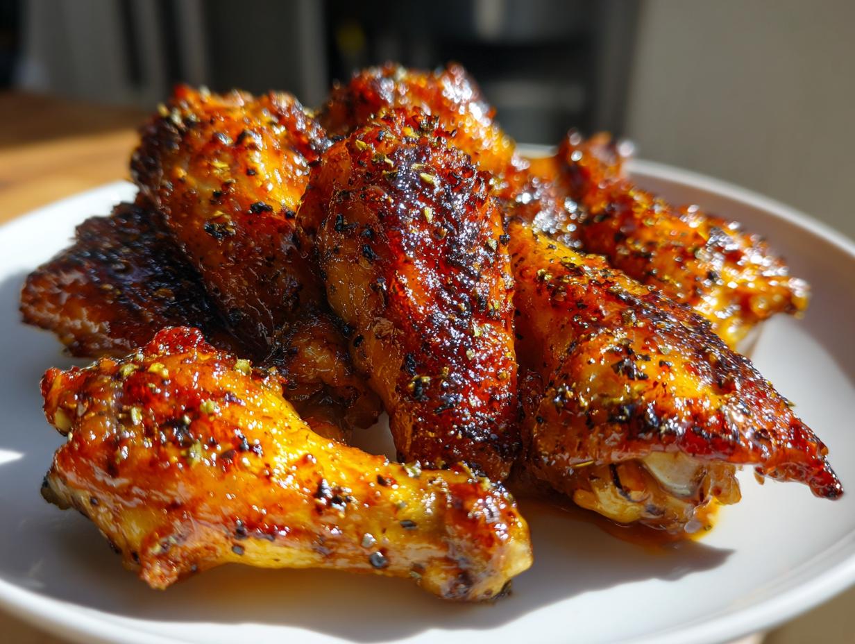 Irresistible Air Fryer Hot Honey Lemon Pepper Chicken in 25 Minutes
