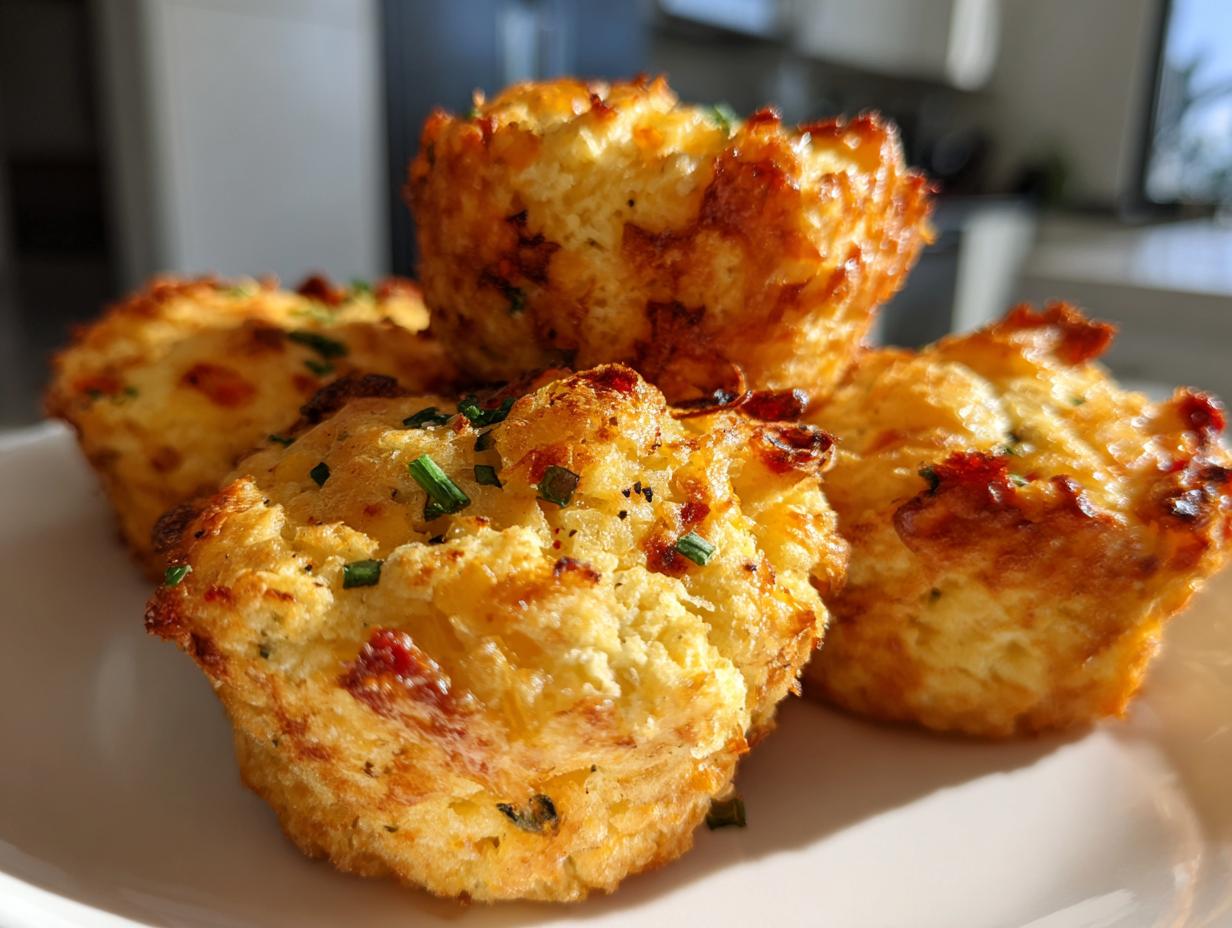 20-Minute Air Fryer Jalapeño Cheddar Cornbread Muffin Bites – Heavenly!