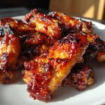 Air Fryer Spicy Honey Chipotle Chicken Wings